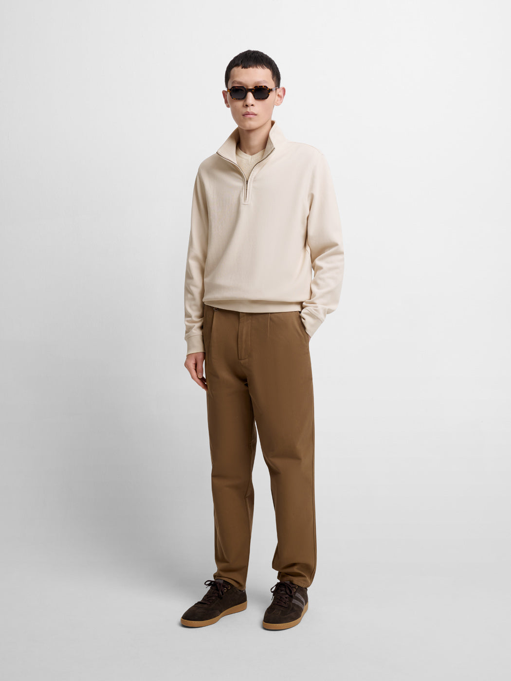 Sweat col montant zippé - DEVRED 1902
