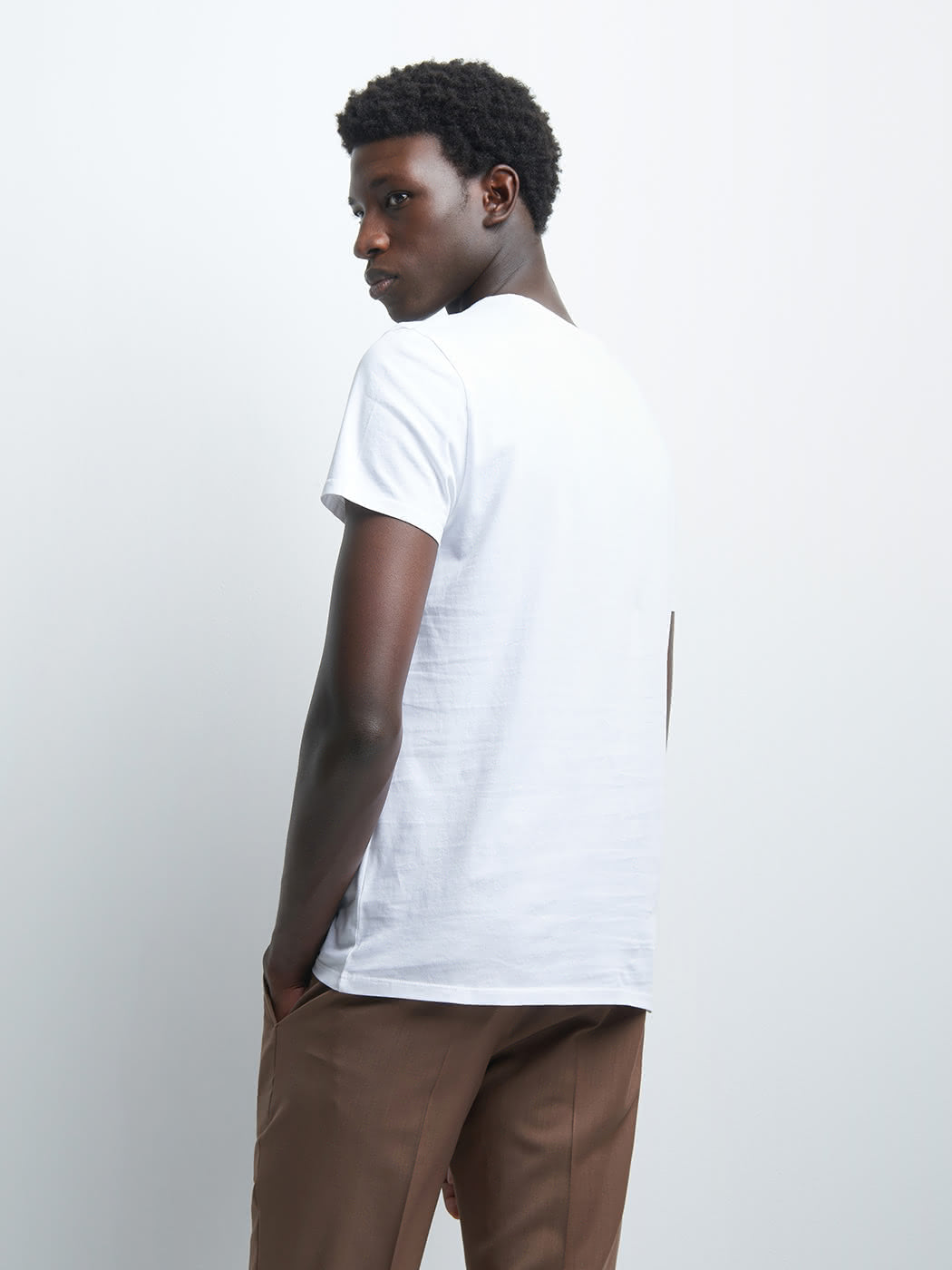 Tee-shirt en coton à motif placé devant - DEVRED 1902