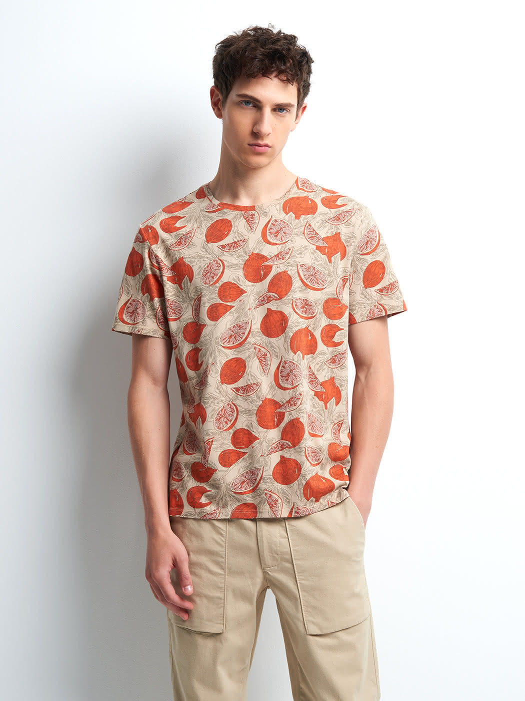 Tee-shirt en coton imprimé - DEVRED 1902