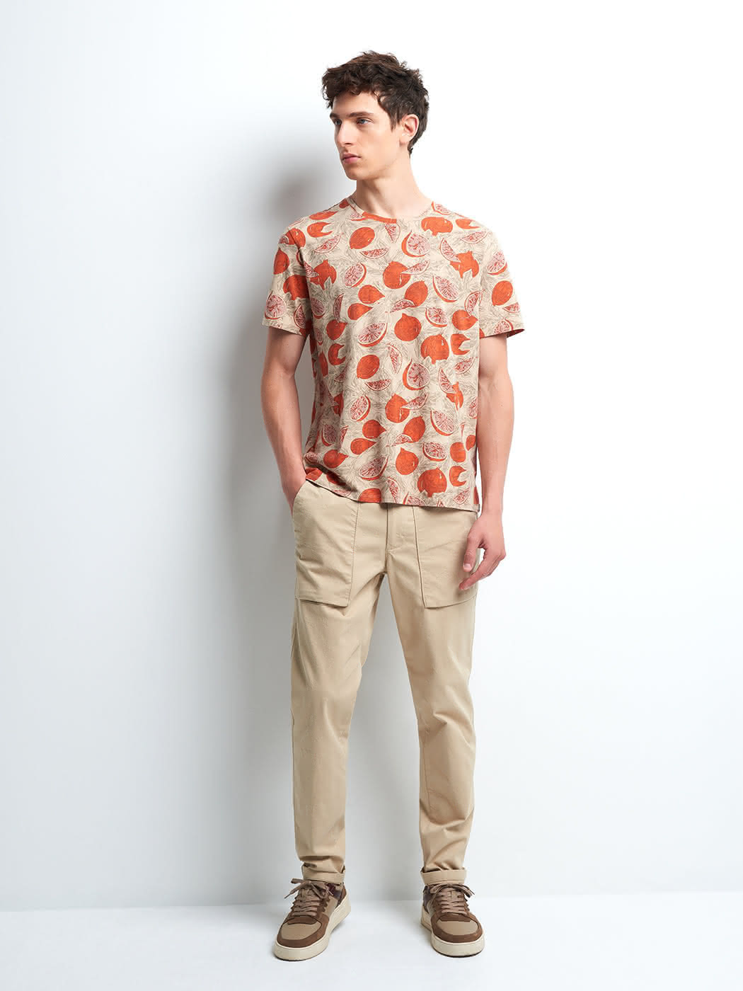 Tee-shirt en coton imprimé - DEVRED 1902