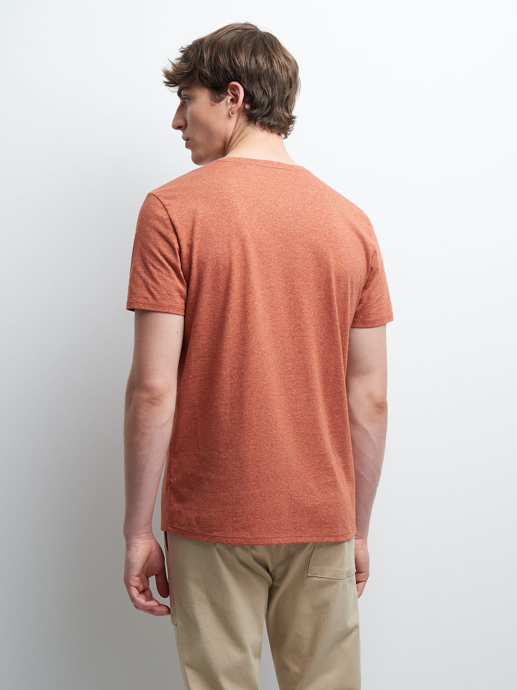 Tee-shirt col rond à motif placé devant - DEVRED 1902