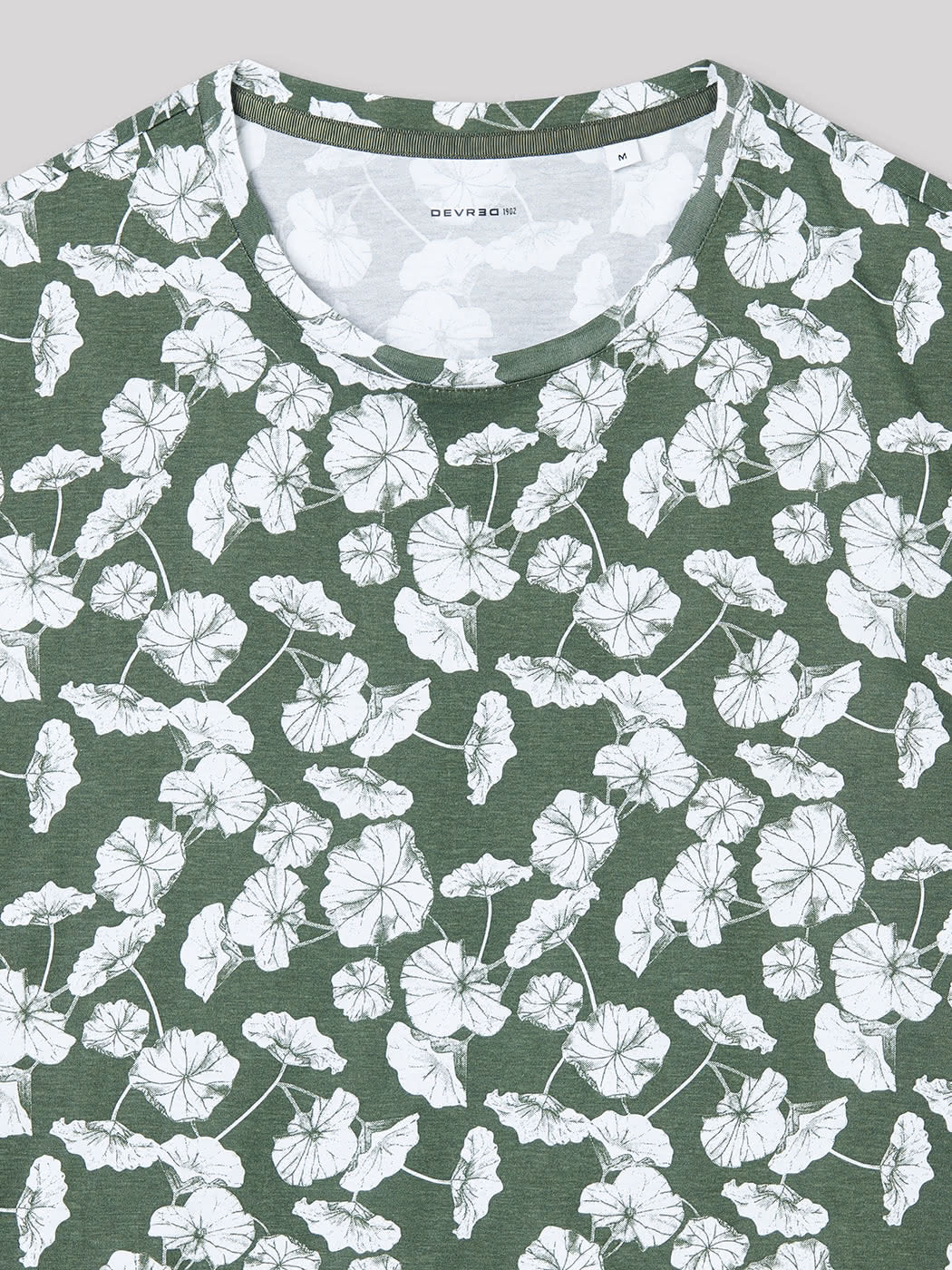 Tee-shirt en coton fleuri - DEVRED 1902