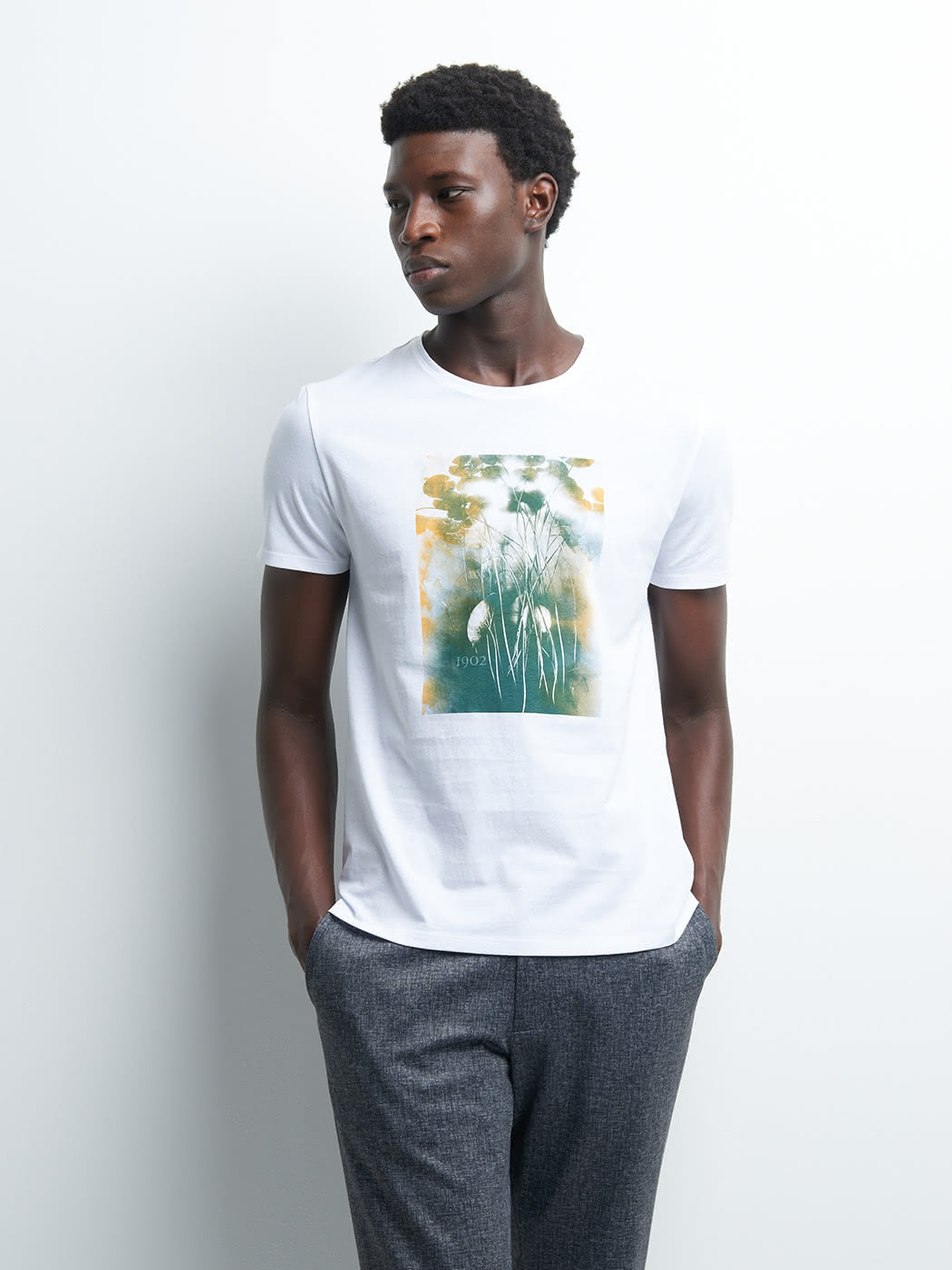 Tee-shirt en coton à motif - DEVRED 1902