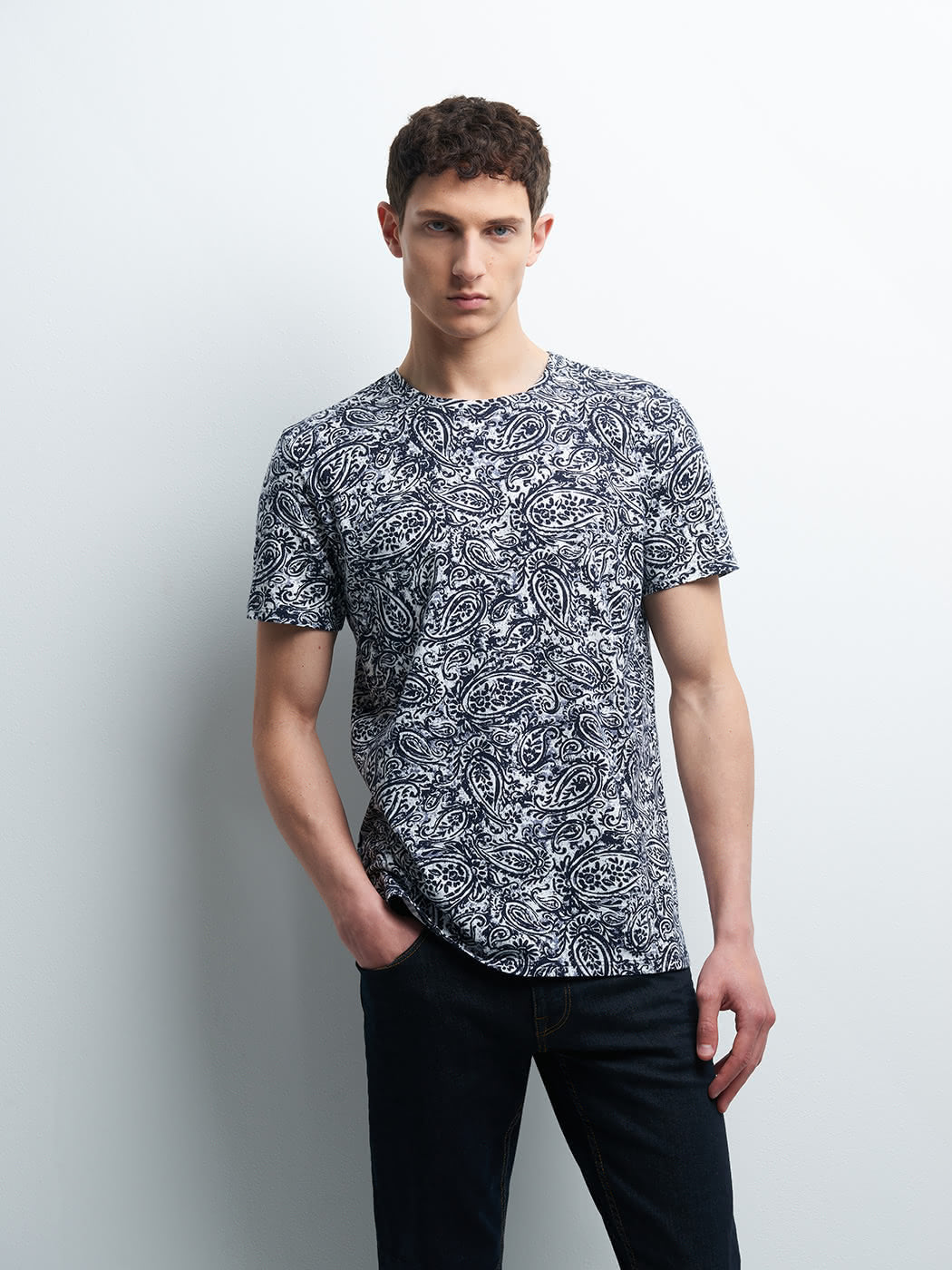 Tee-shirt en coton imprimé - DEVRED 1902