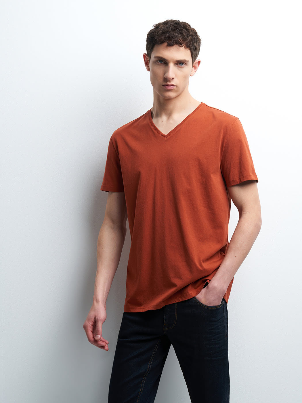 Tee shirt en coton supima® uni - DEVRED 1902