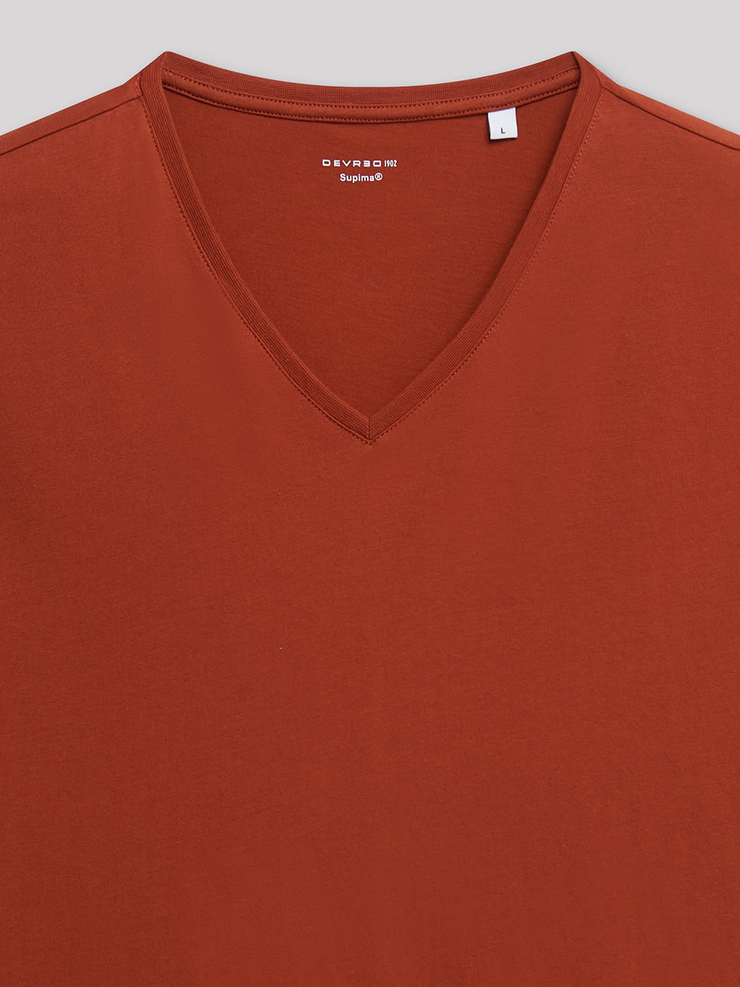 Tee shirt en coton supima® uni - DEVRED 1902