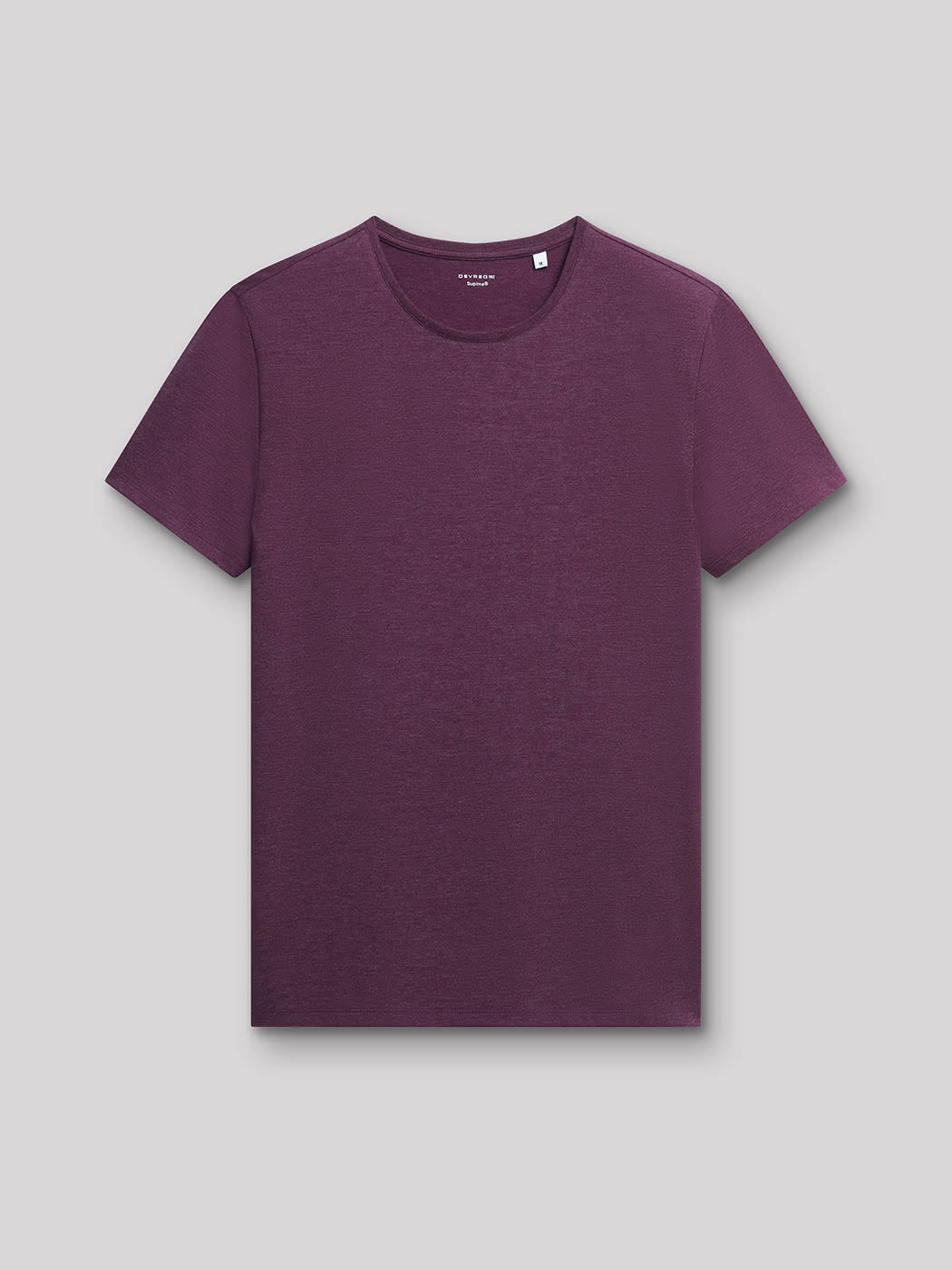 Tee shirt en coton supima® uni - DEVRED 1902