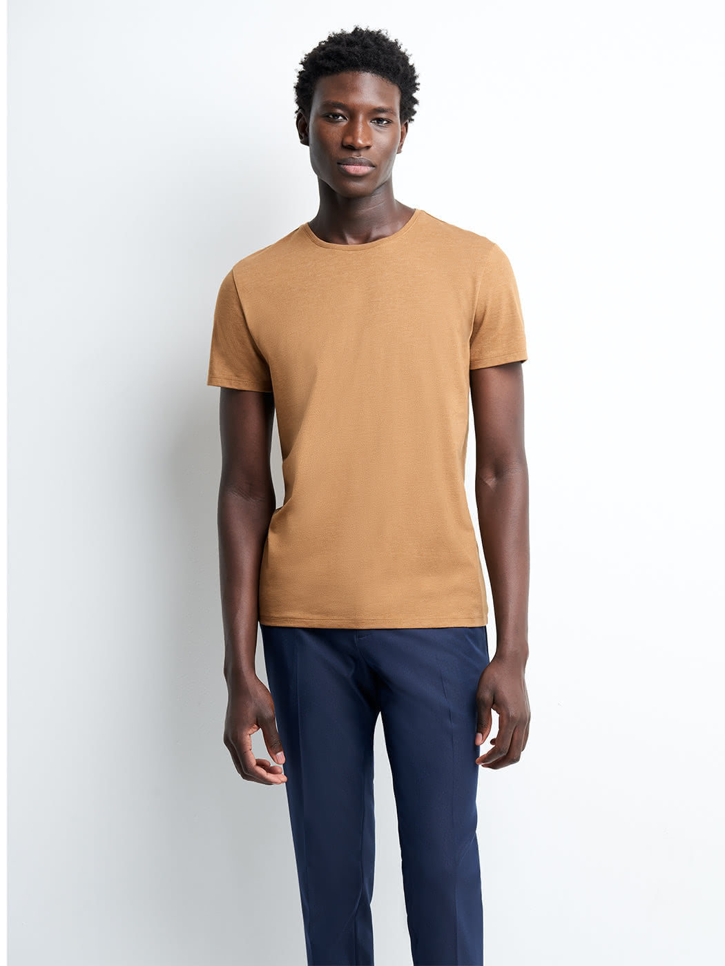 T-shirt col rond en coton Supima - DEVRED 1902