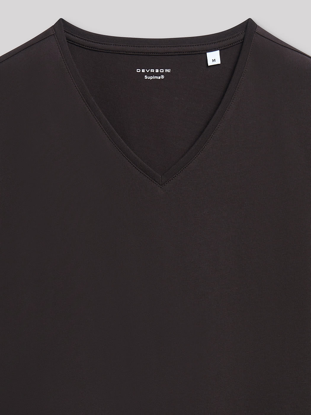 Tee shirt en coton supima® uni - DEVRED 1902