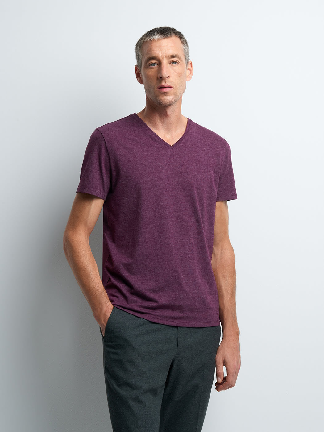 Tee shirt en coton supima® uni - DEVRED 1902