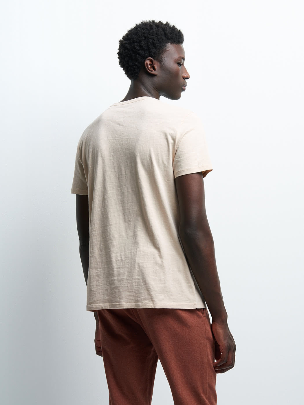 Tee-shirt en coton uni - DEVRED 1902