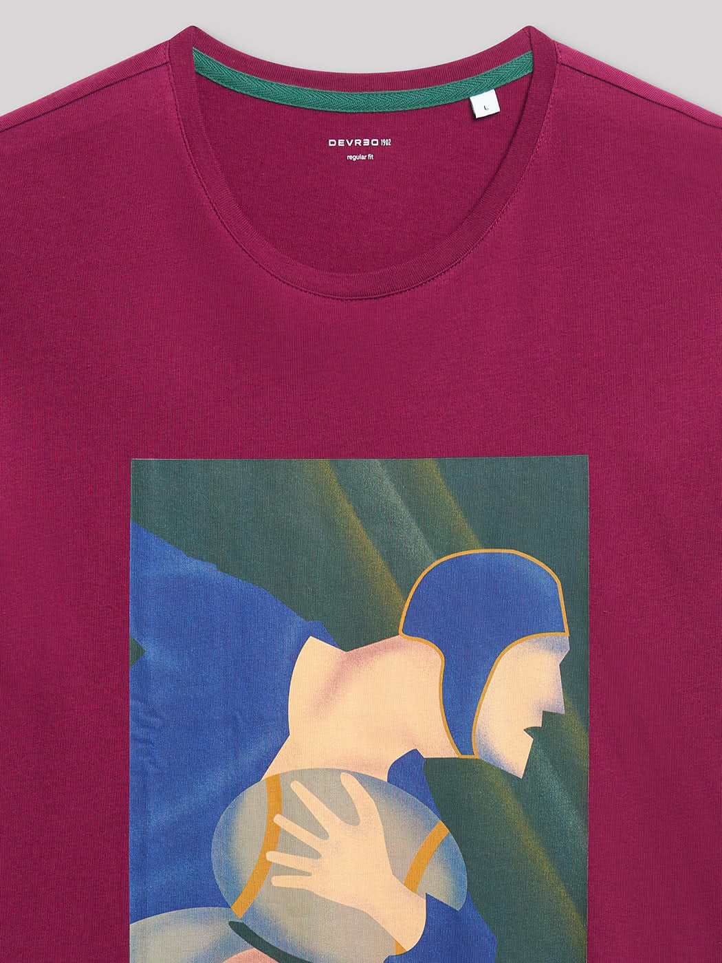 Tee-shirt en coton à motif - DEVRED 1902