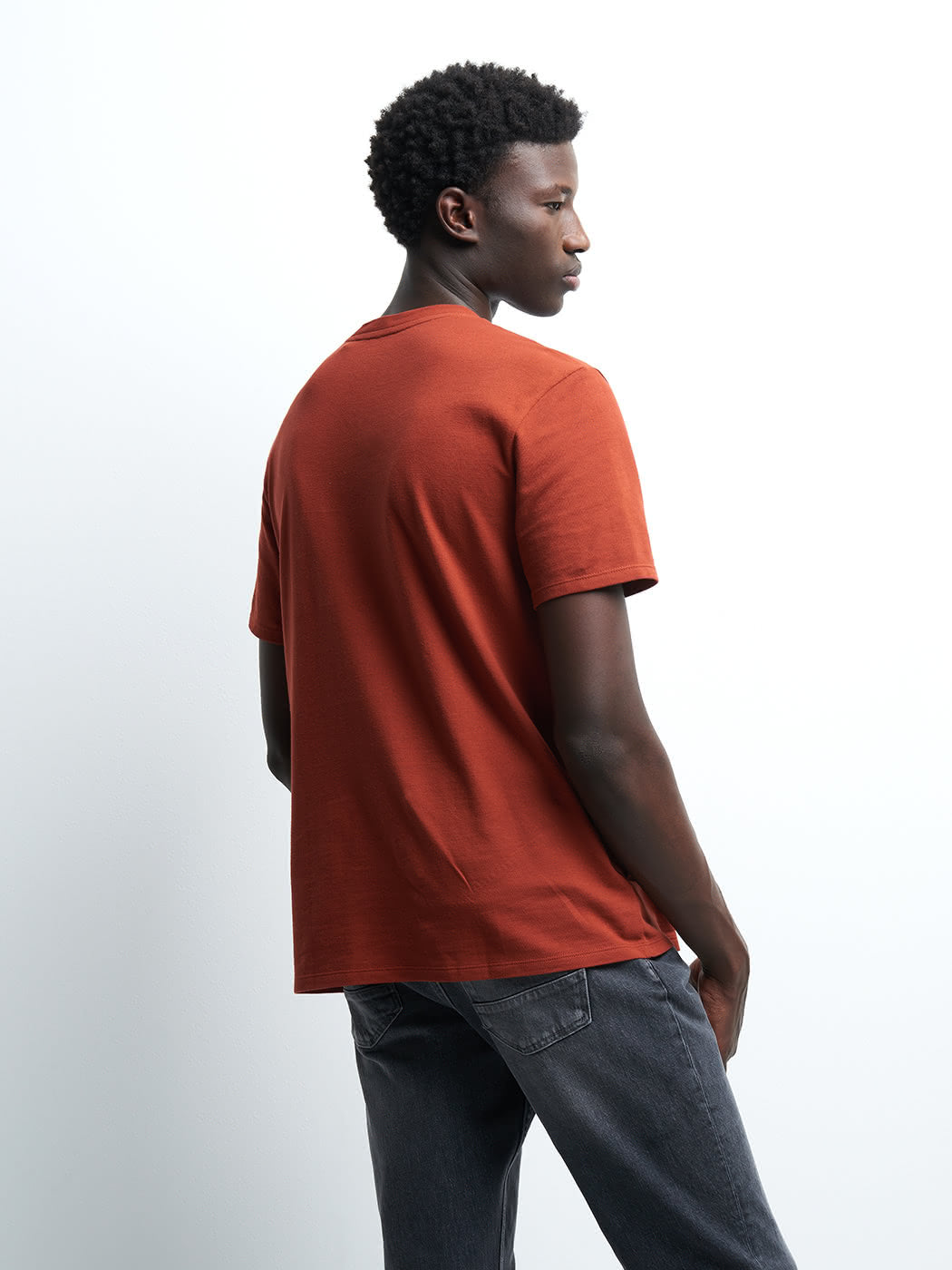 Tee-shirt col rond uni - DEVRED 1902