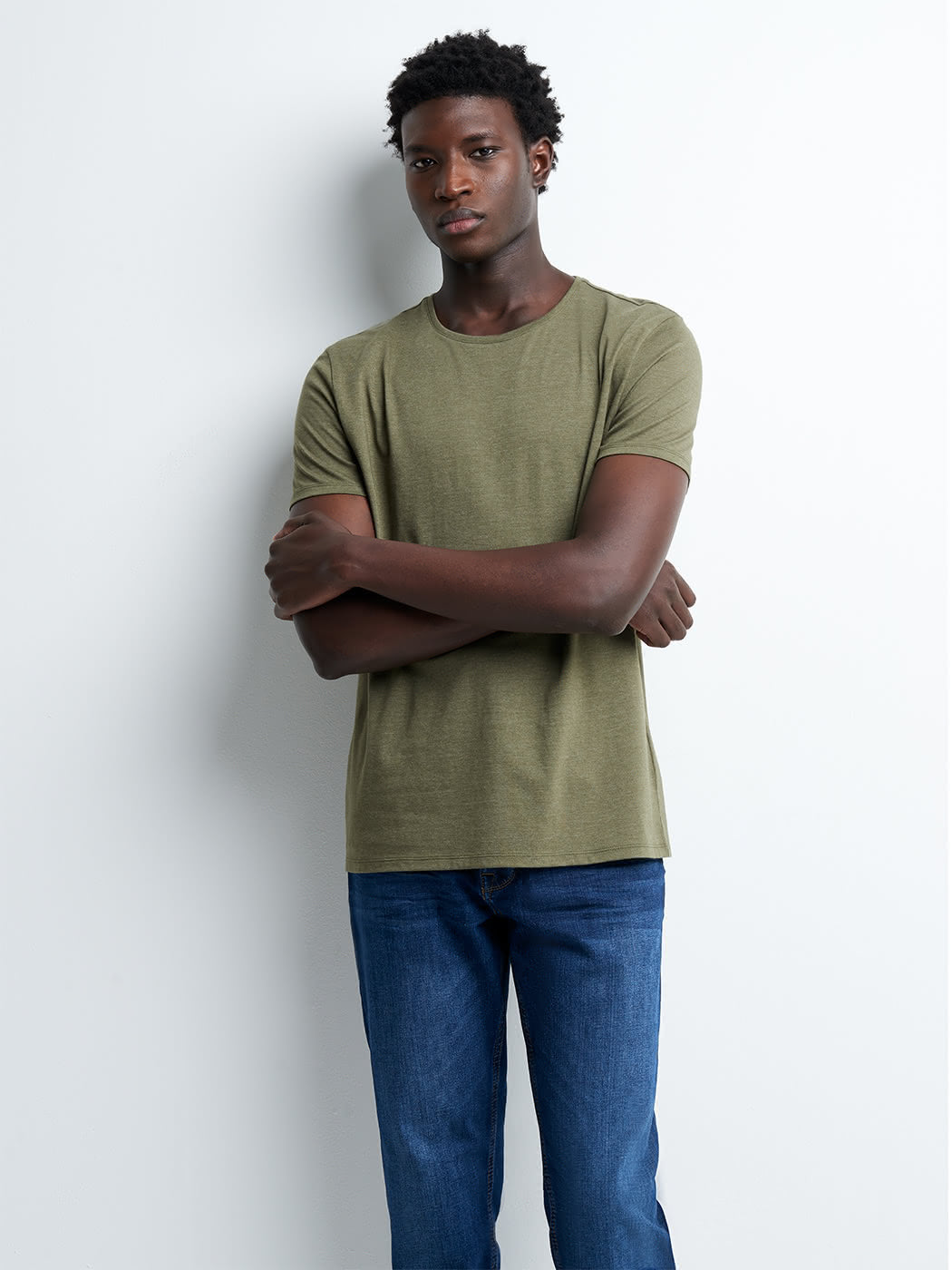 T-shirt col rond en coton Supima - DEVRED 1902