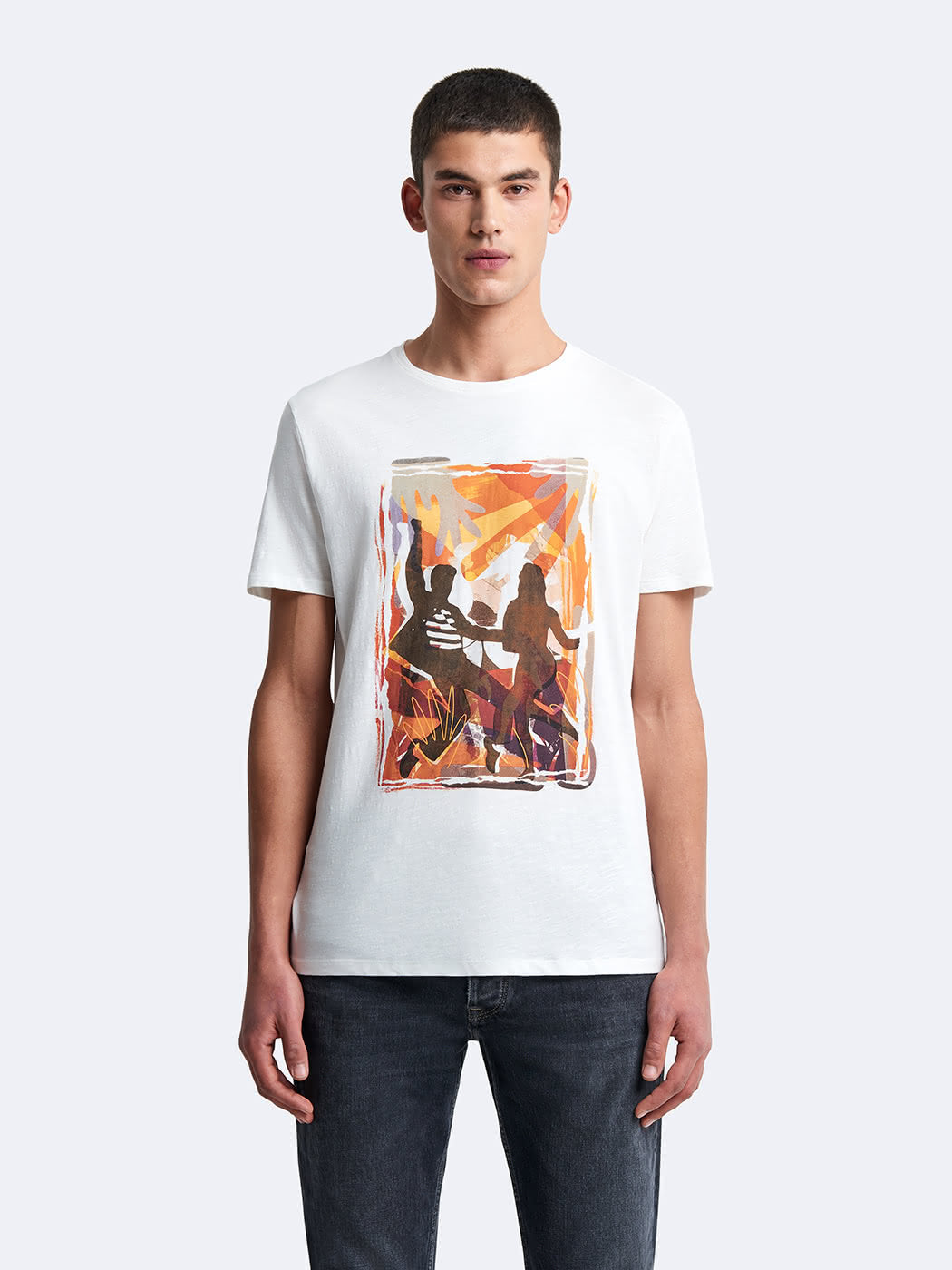 T-shirt col rond coton en conversion - DEVRED 1902