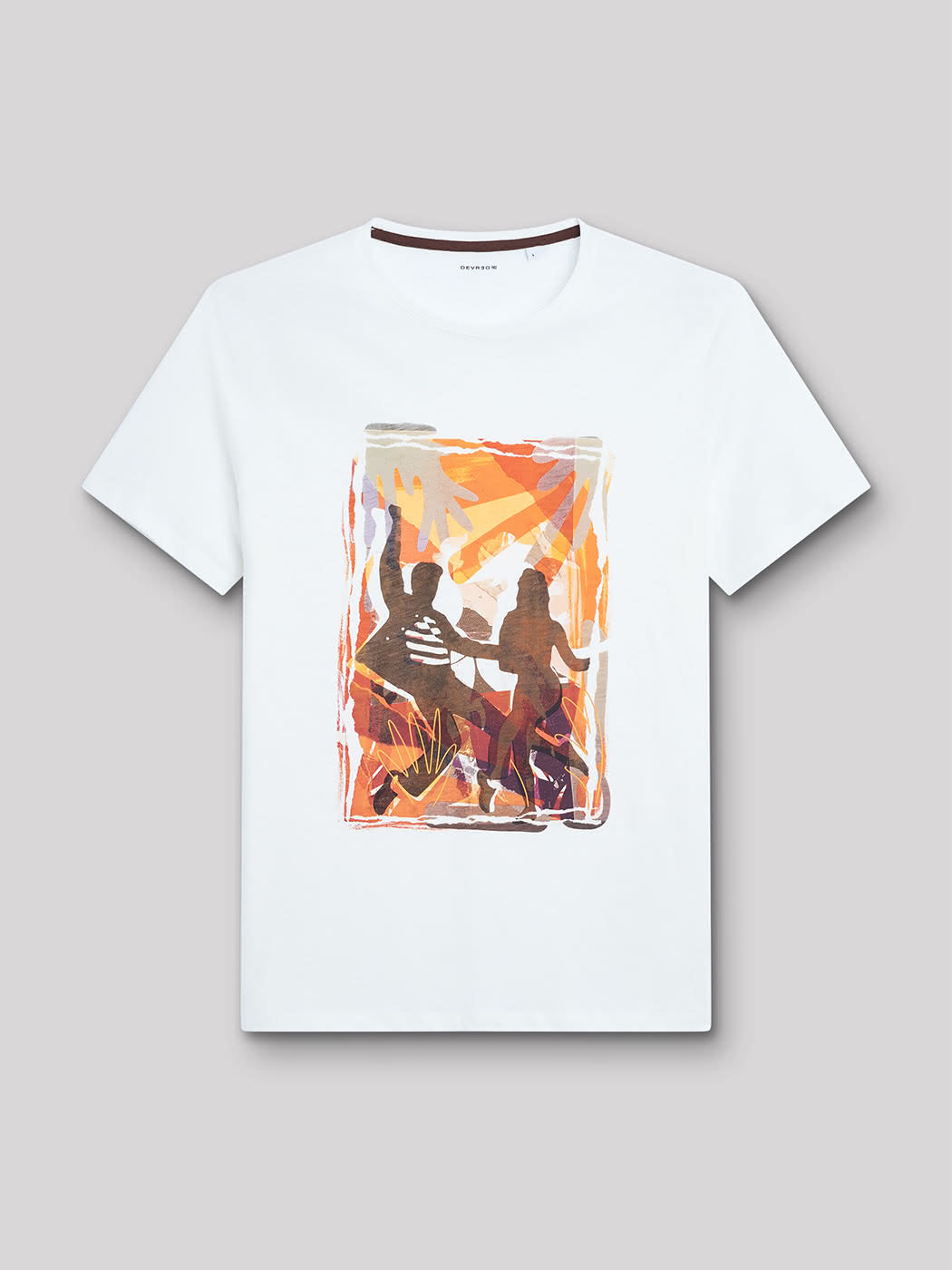 T-shirt col rond coton en conversion - DEVRED 1902