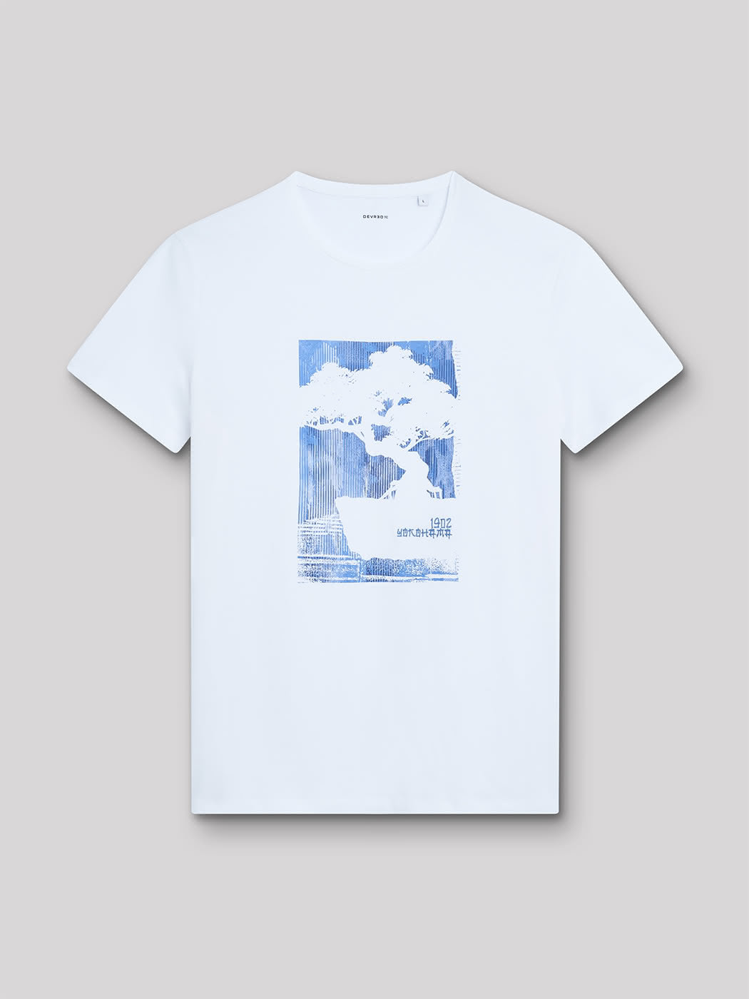 T-shirt col rond coton en conversion - DEVRED 1902