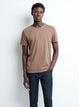 T-shirt col rond en coton Supima - DEVRED 1902