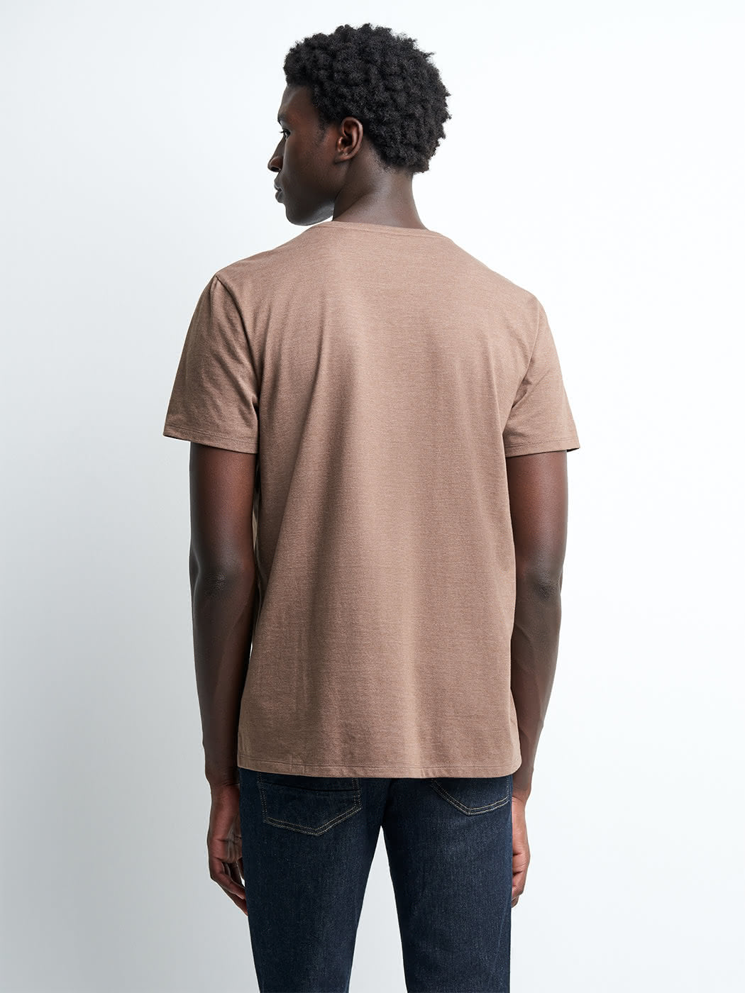 T-shirt col rond en coton Supima - DEVRED 1902