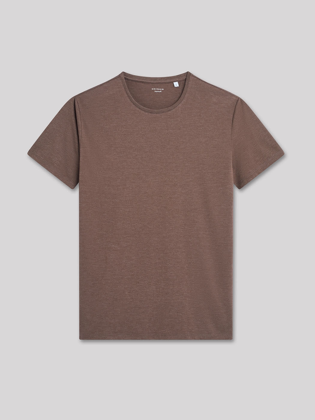 T-shirt col rond en coton Supima - DEVRED 1902
