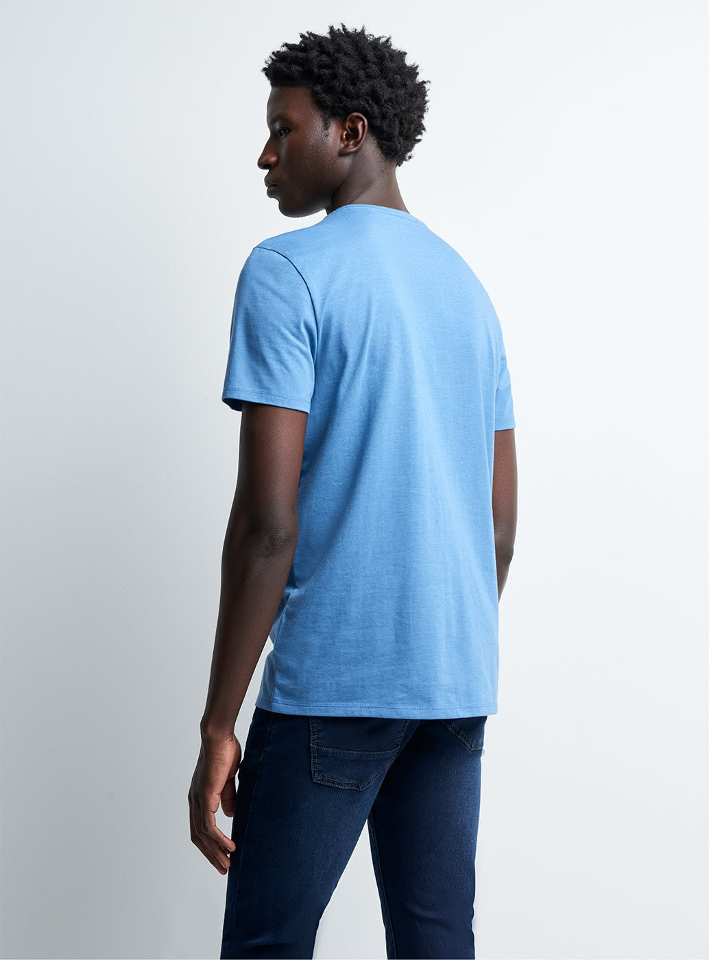 T-shirt col rond en coton Supima - DEVRED 1902