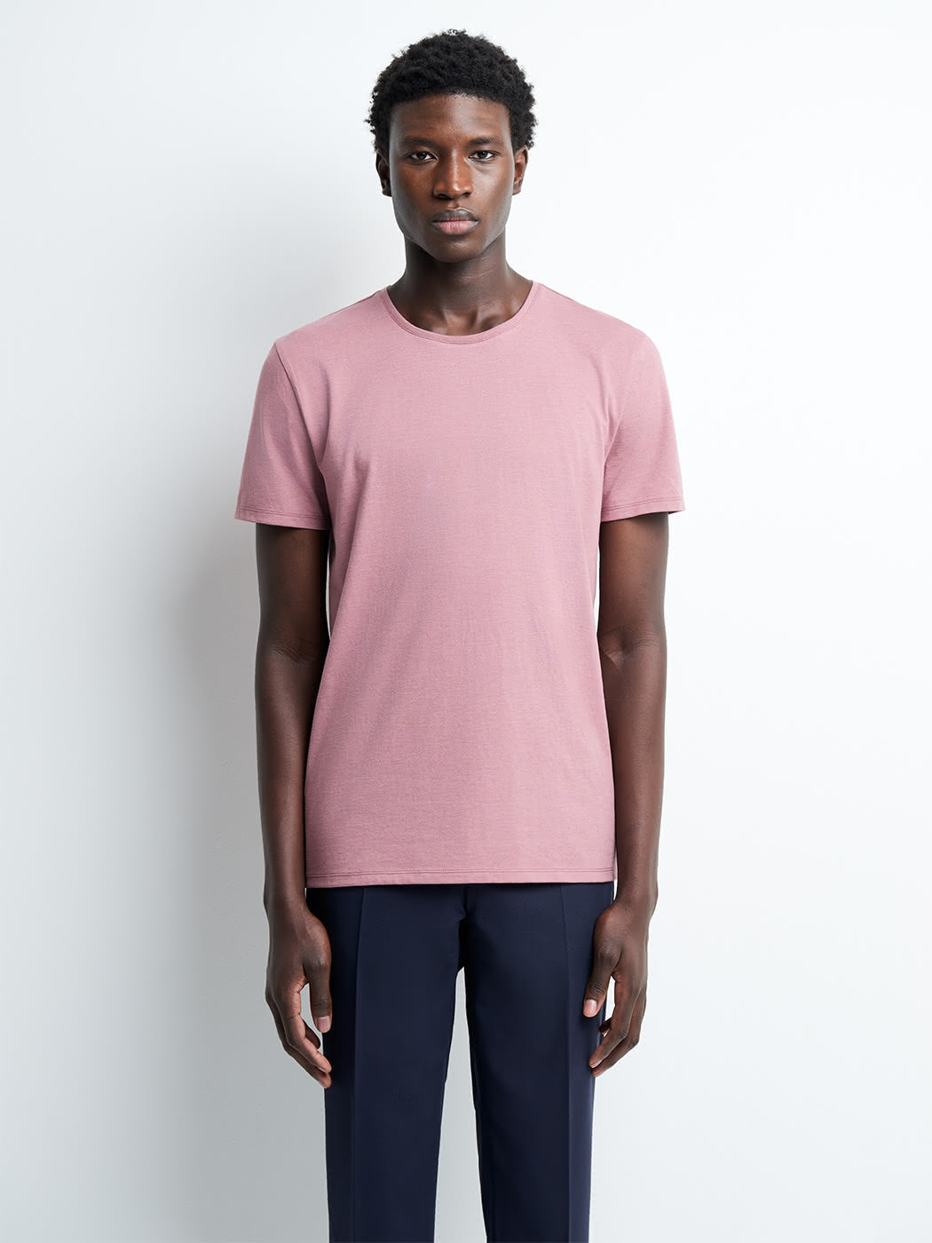 T-shirt col rond en coton Supima - DEVRED 1902