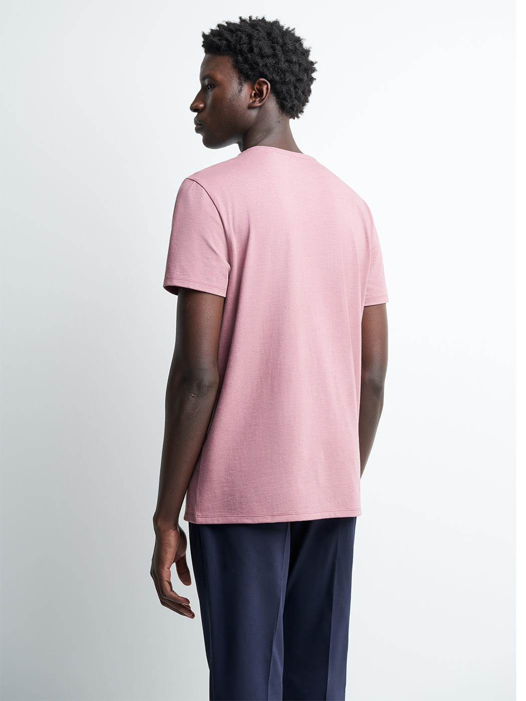 T-shirt col rond en coton Supima - DEVRED 1902