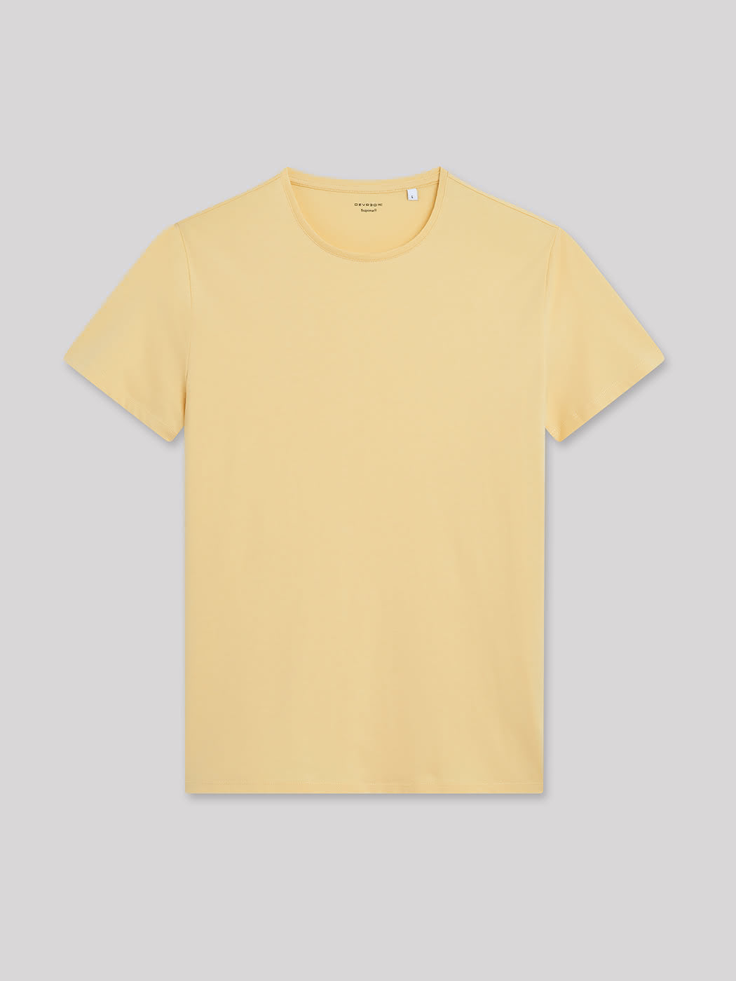 T-shirt col rond 100% coton Supima - DEVRED 1902
