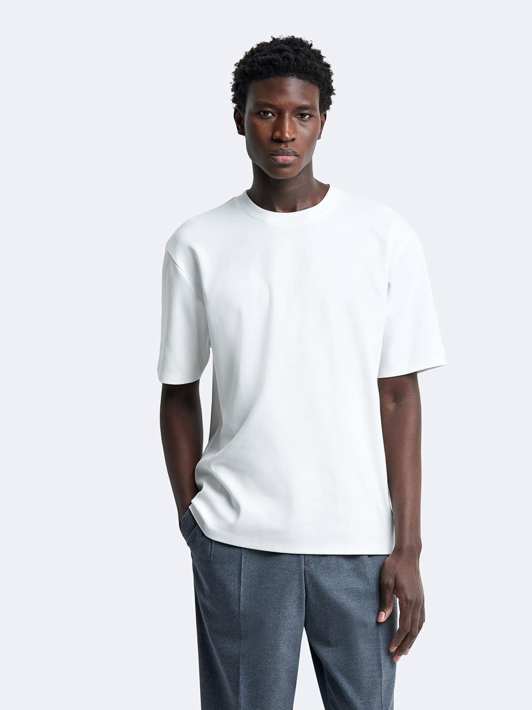 T-shirt col rond en coton jersey - DEVRED 1902