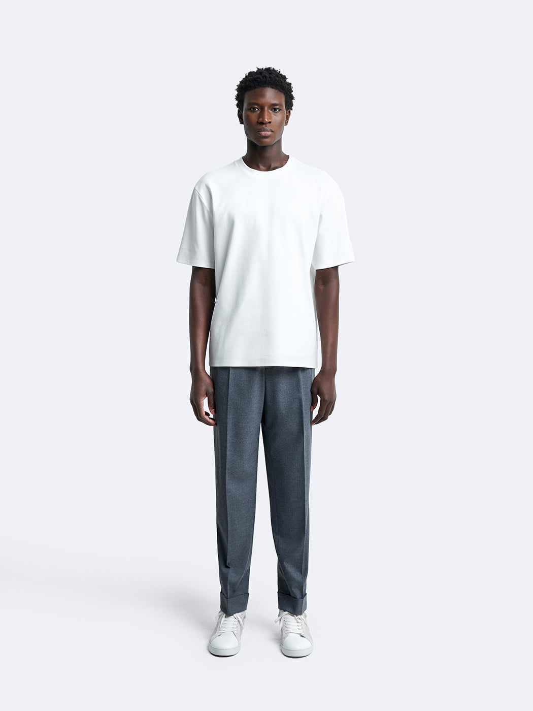 T-shirt col rond en coton jersey - DEVRED 1902