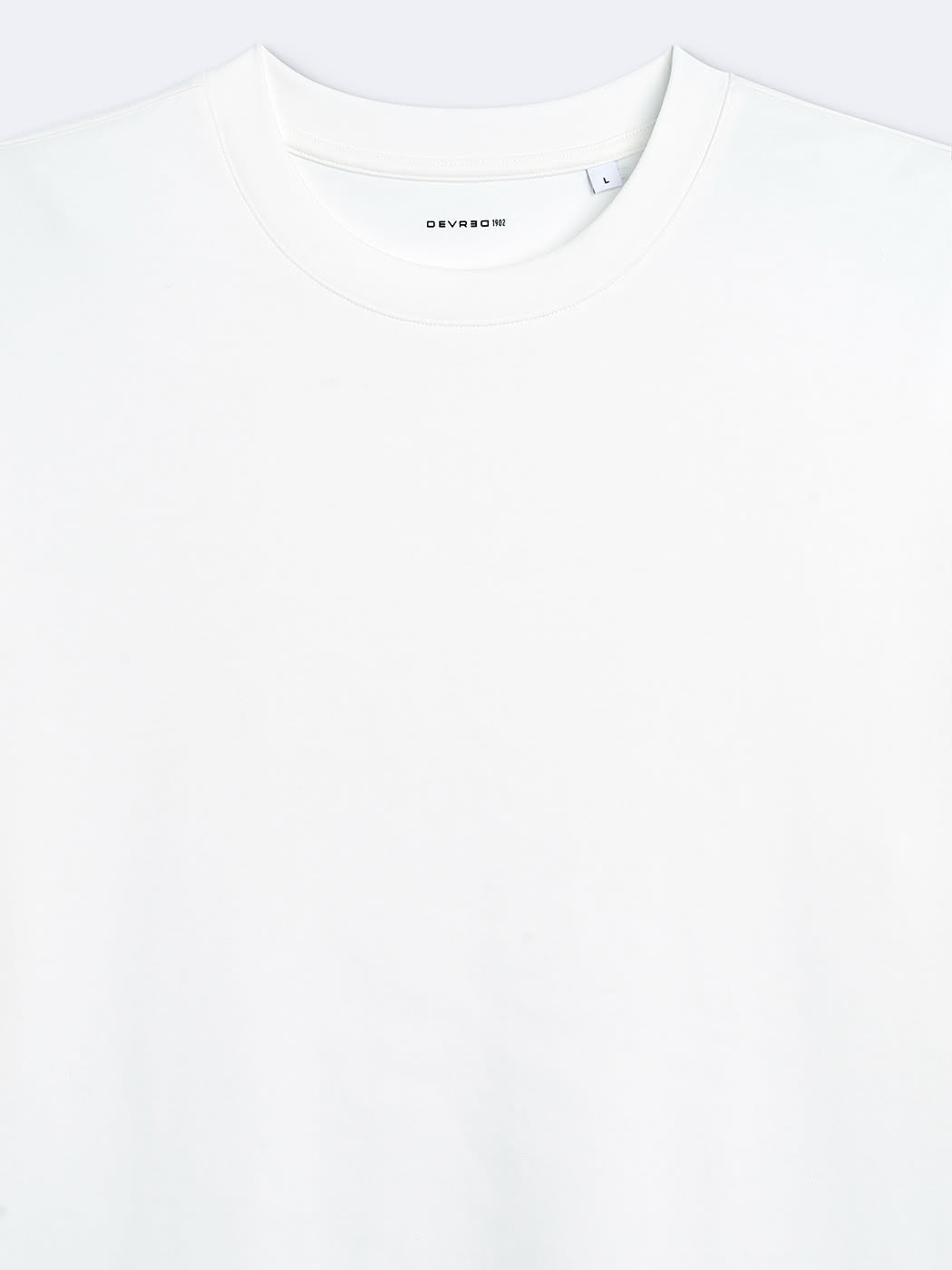 T-shirt col rond en coton jersey - DEVRED 1902