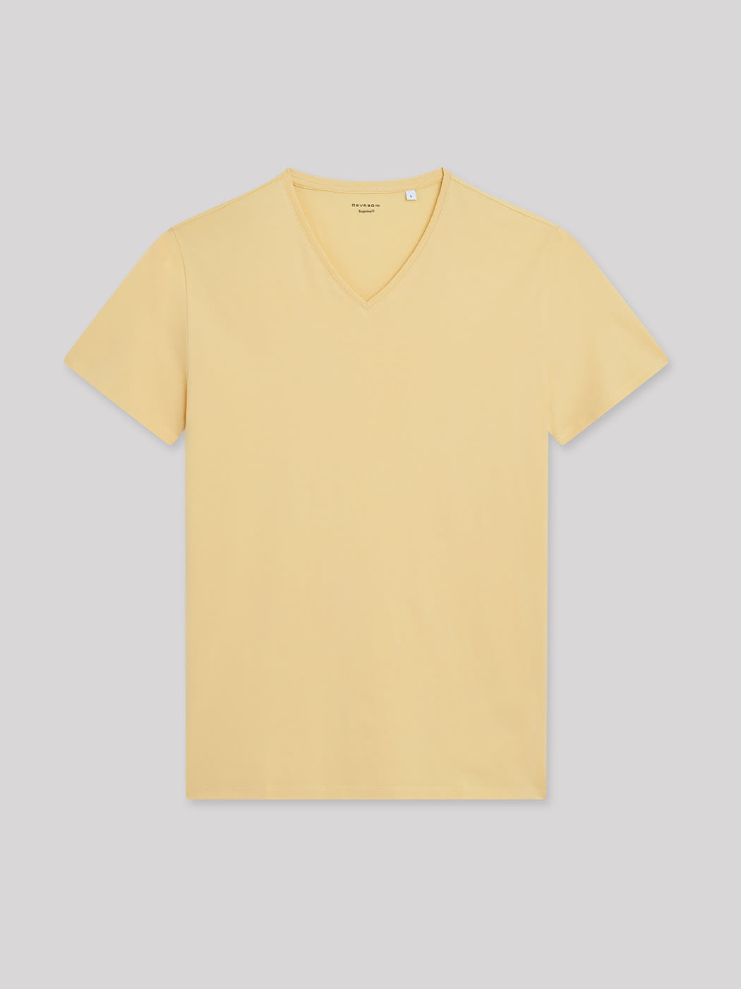 T-shirt col v en coton Supima - DEVRED 1902