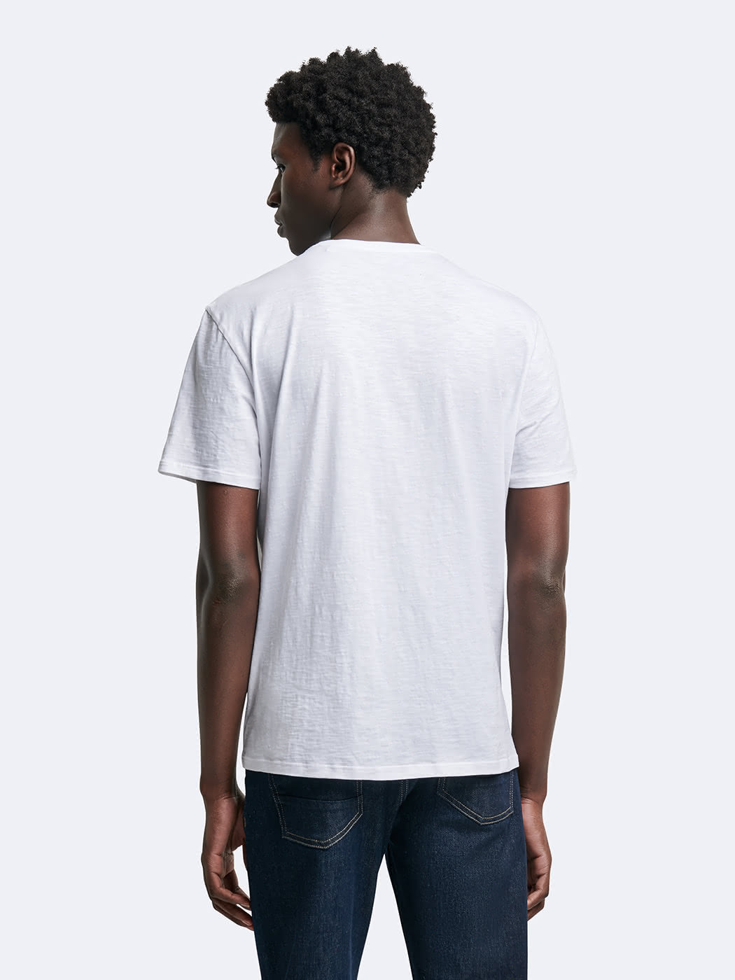 T-shirt col rond 100% coton à motif - DEVRED 1902