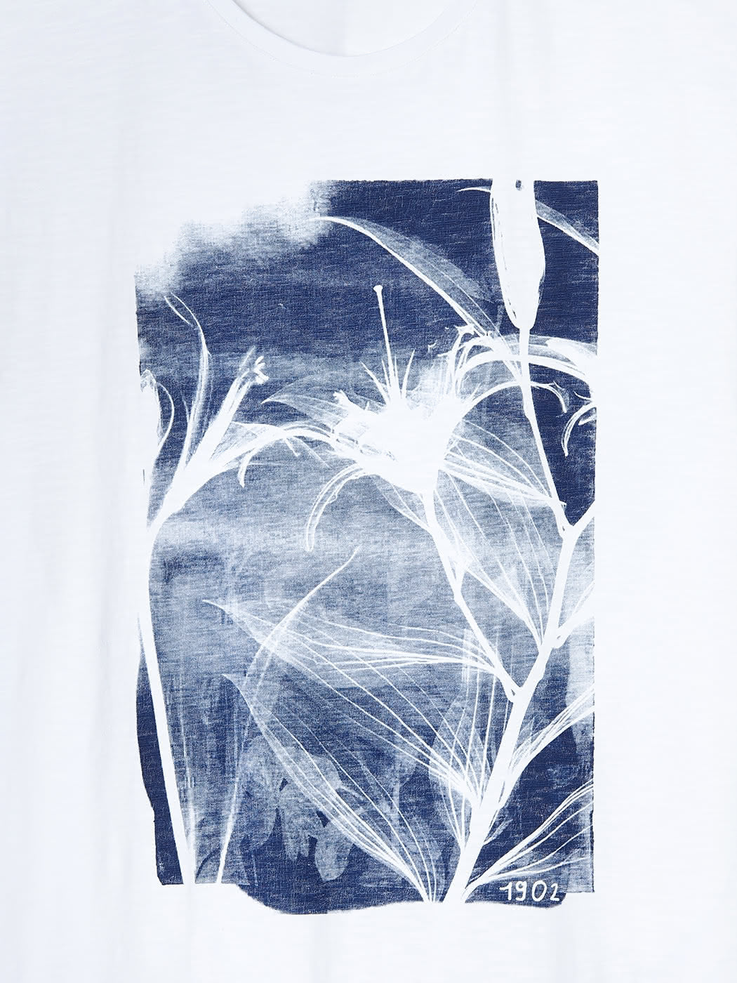 T-shirt col rond 100% coton à motif - DEVRED 1902