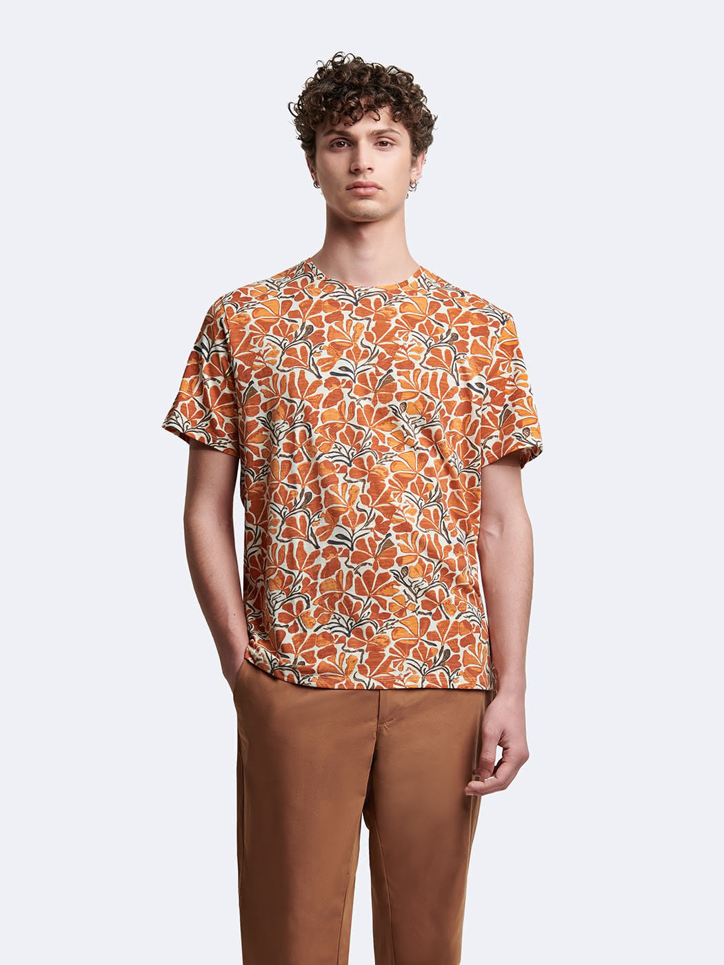 T-shirt col rond coton en conversion - DEVRED 1902