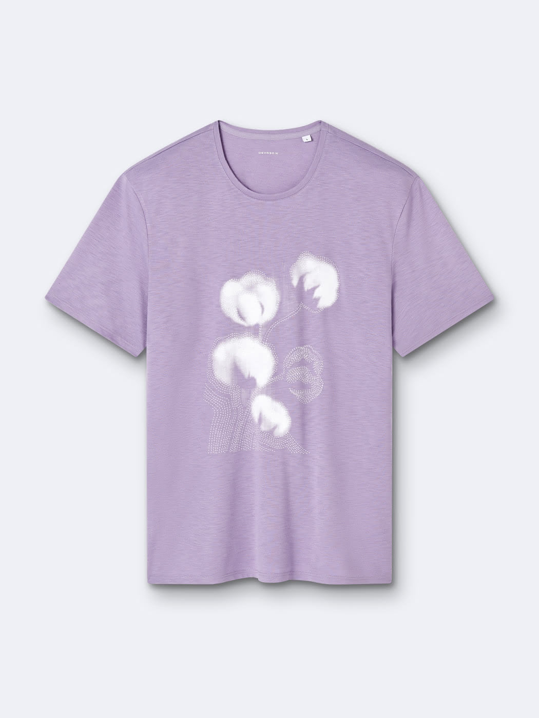 T-shirt col rond à motif - DEVRED 1902