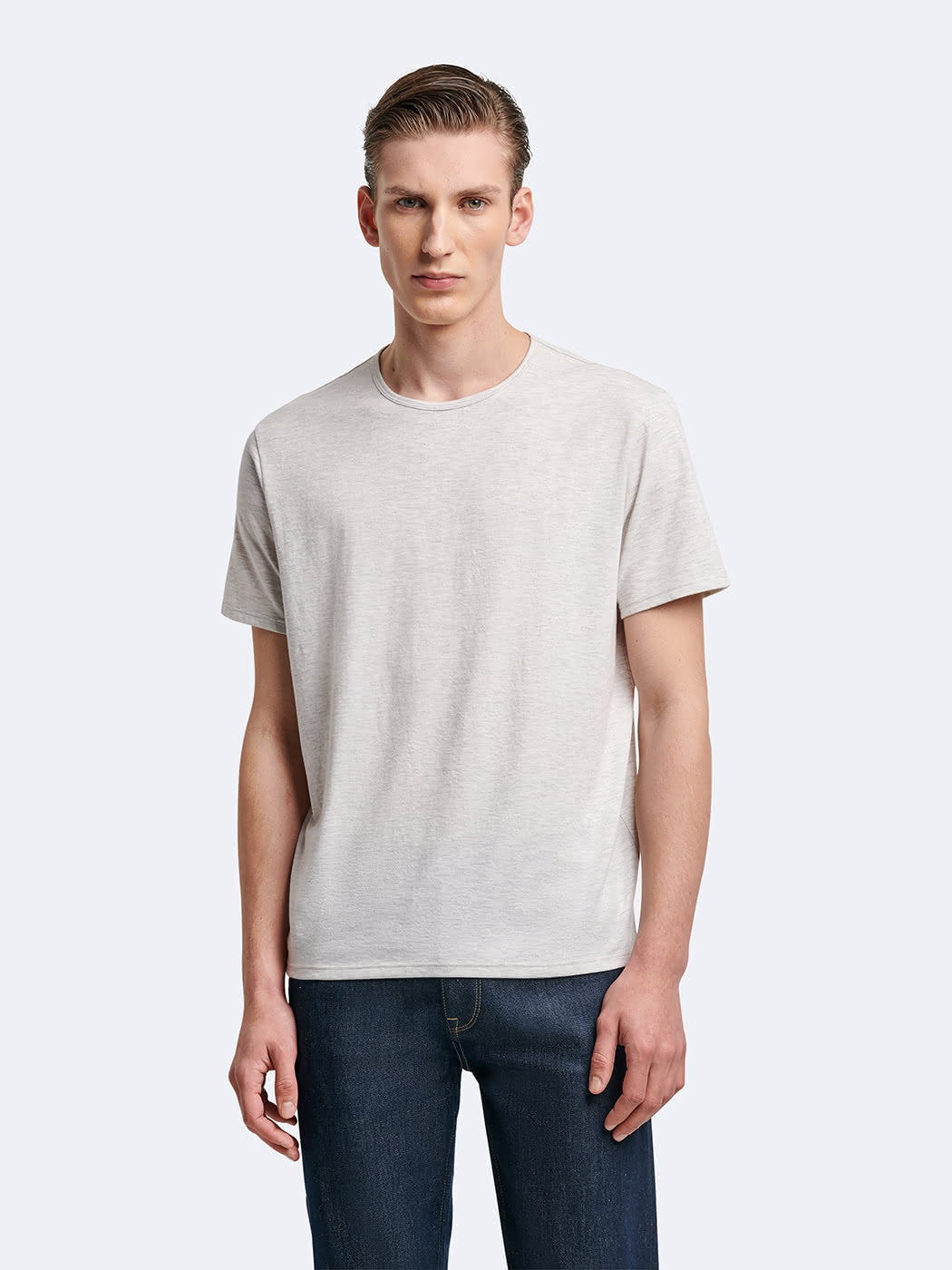 T-shirt col rond uni - DEVRED 1902