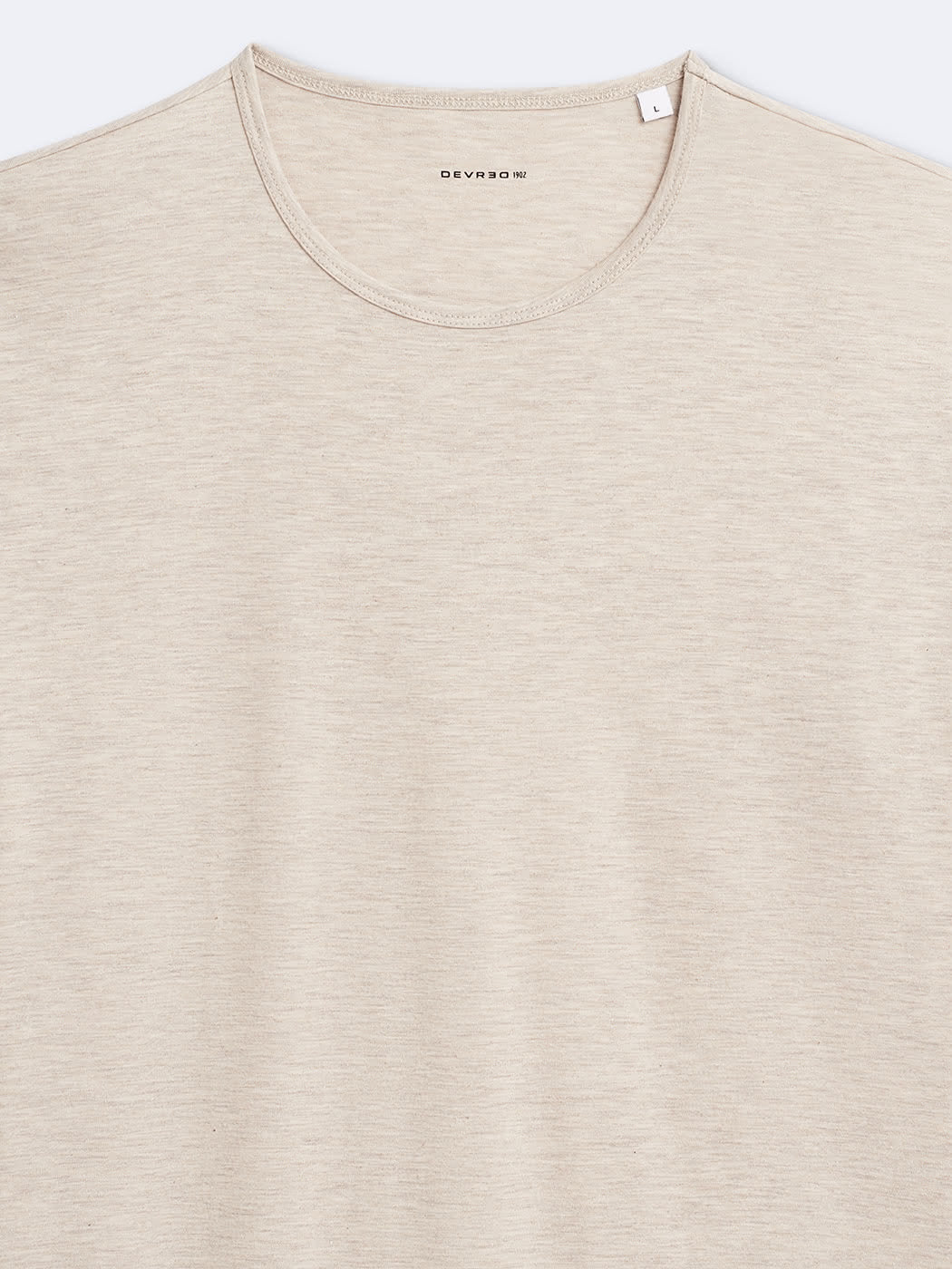 T-shirt col rond contenant du coton - DEVRED 1902