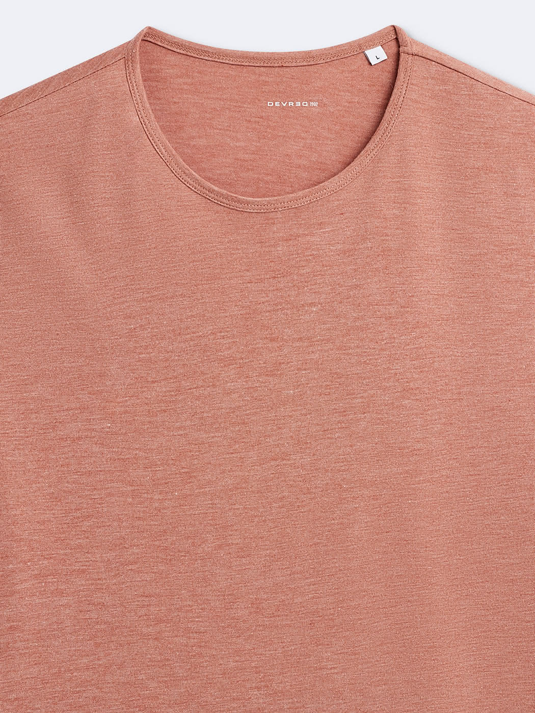 T-shirt col rond contenant du coton - DEVRED 1902