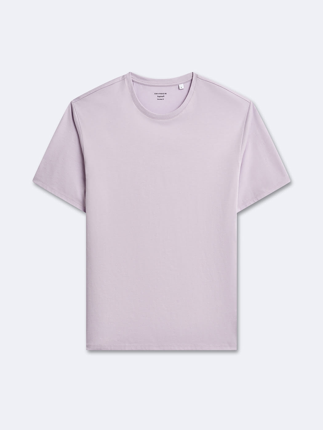 T-shirt col rond en coton Supima - DEVRED 1902