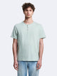 T-shirt col tunisien en coton - DEVRED 1902