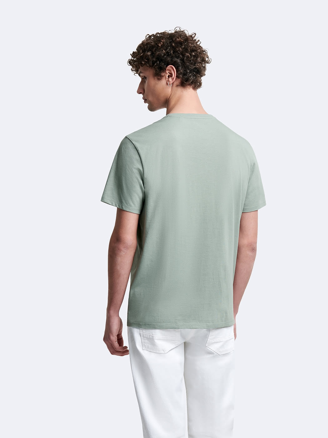 T-shirt col v en coton Supima - DEVRED 1902