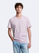 T-shirt col v en coton Supima - DEVRED 1902