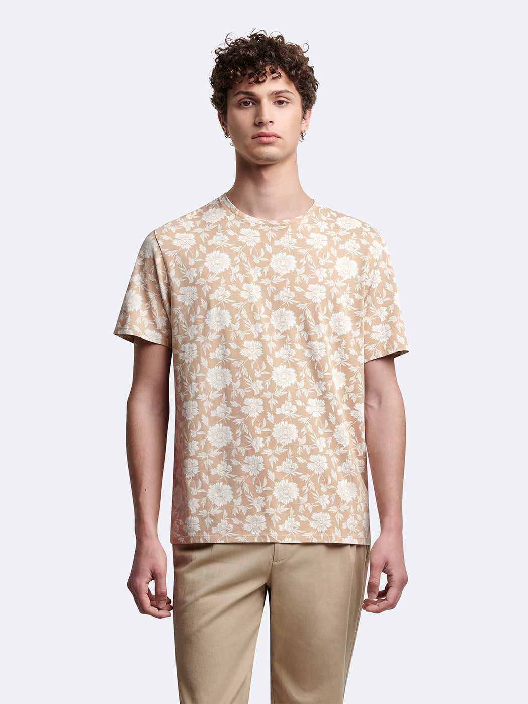 T-shirt 100% coton fleuri - DEVRED 1902