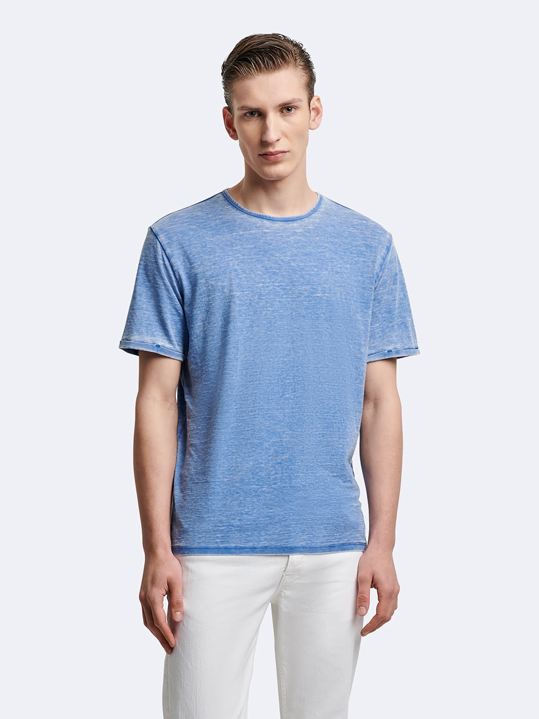 T-shirt en coton faux-uni - DEVRED 1902