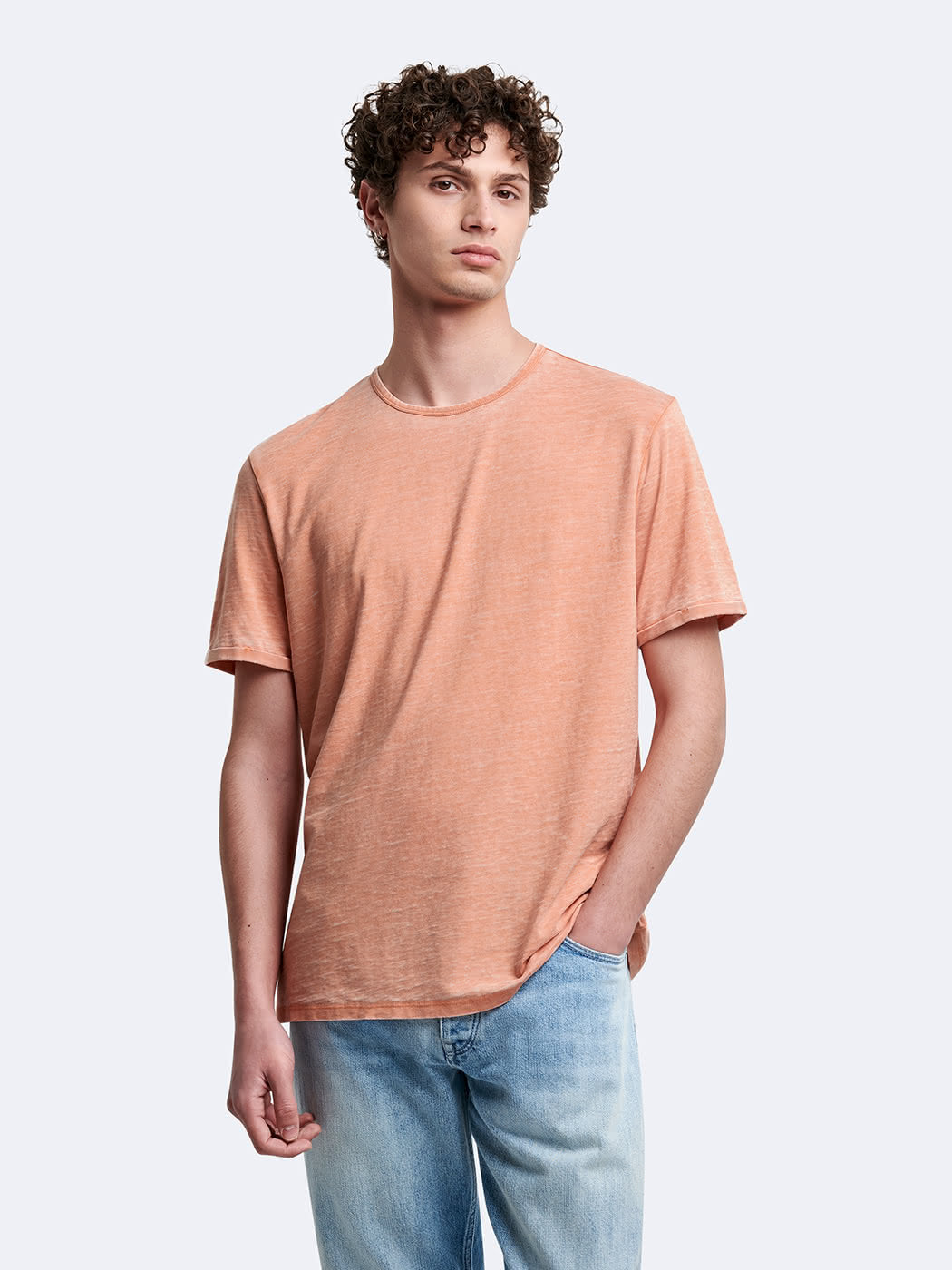 T-shirt en coton faux-uni - DEVRED 1902