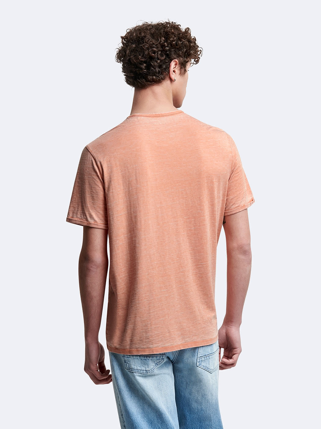 T-shirt en coton faux-uni - DEVRED 1902