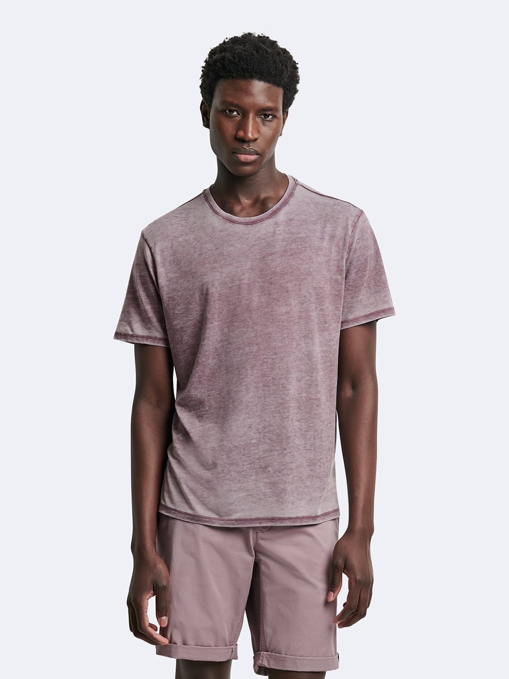 T-shirt en coton faux-uni - DEVRED 1902