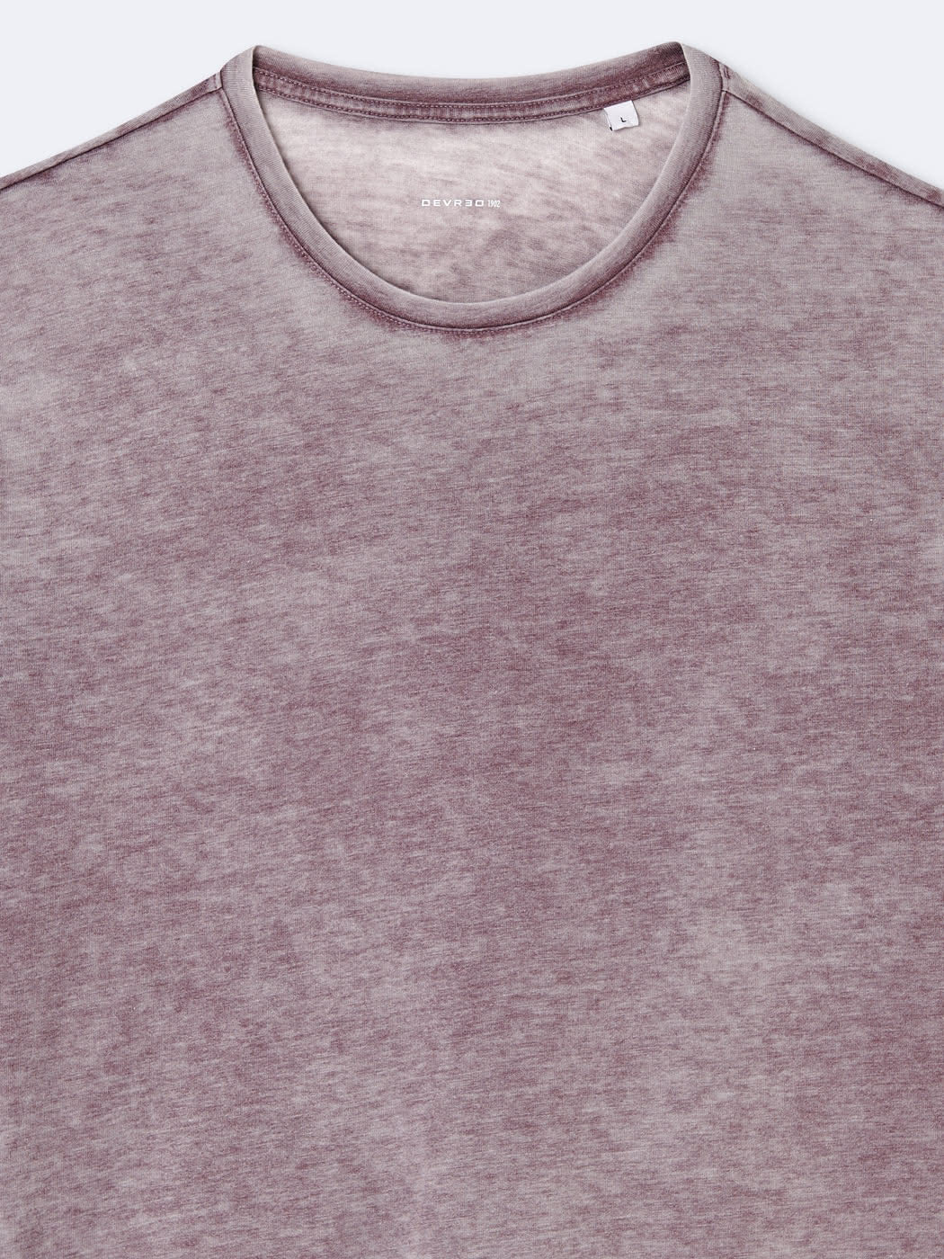 T-shirt en coton faux-uni - DEVRED 1902