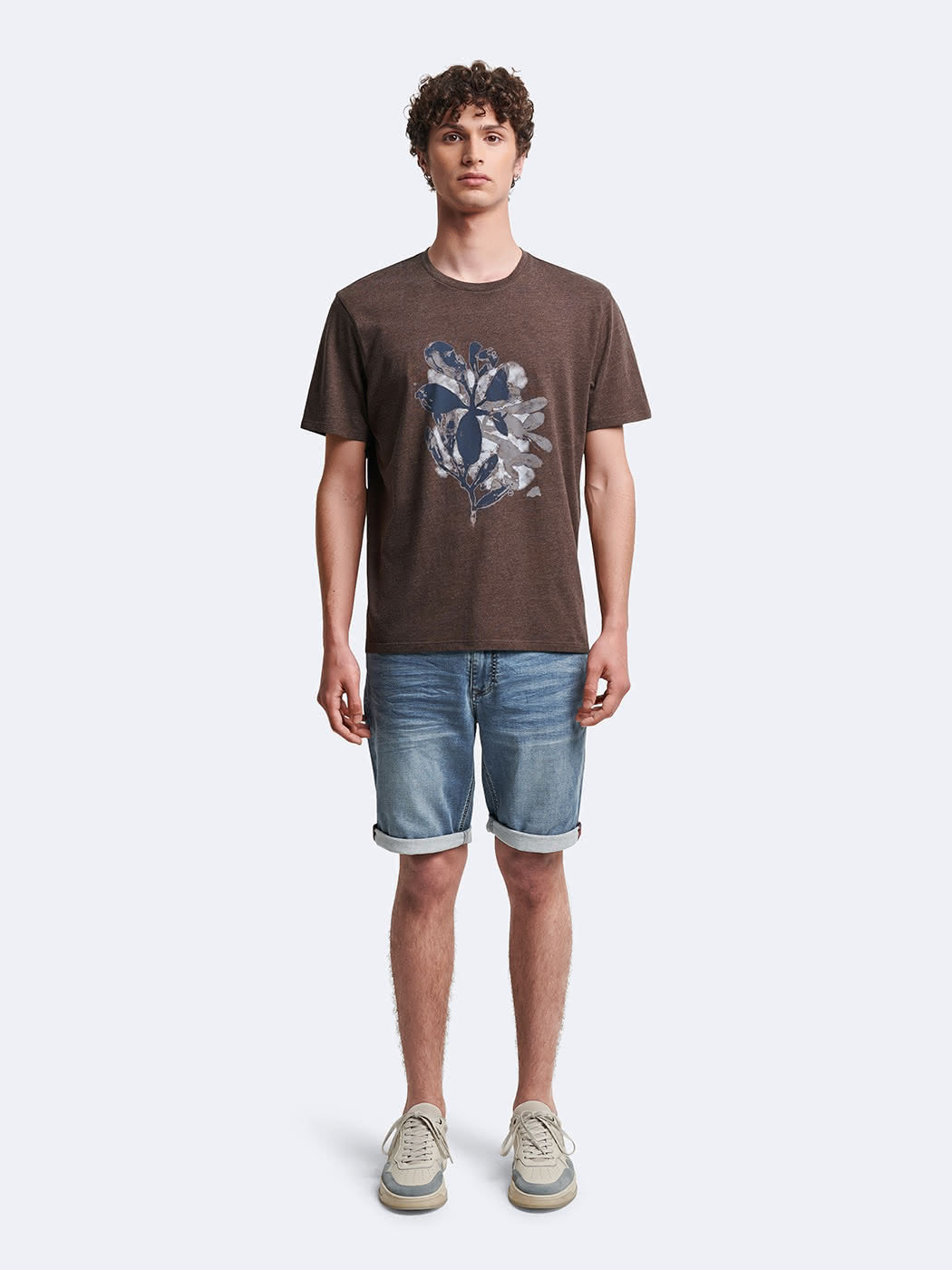 T-shirt en coton à motif devant - DEVRED 1902